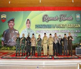 Pangdam I/Bukit Barisan Mayjen TNI Ahmad Daniel Chardin kunjungi Kabupaten Siak. 
